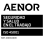 Sello AENOR ISO45001_NEG